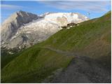 Passo di Fedaia - Bivak Bontadini